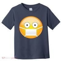 Face Medical Mask Emoji Toddler T-Shirt thumb 0