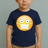 Face Medical Mask Emoji Toddler T-Shirt thumb 2
