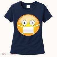 Face Medical Mask Emoji Women's T-Shirt thumb 0