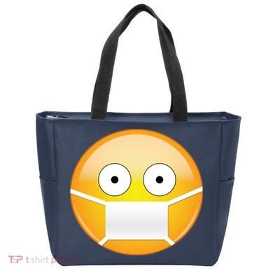 Face Medical Mask Emoji Tote Bag