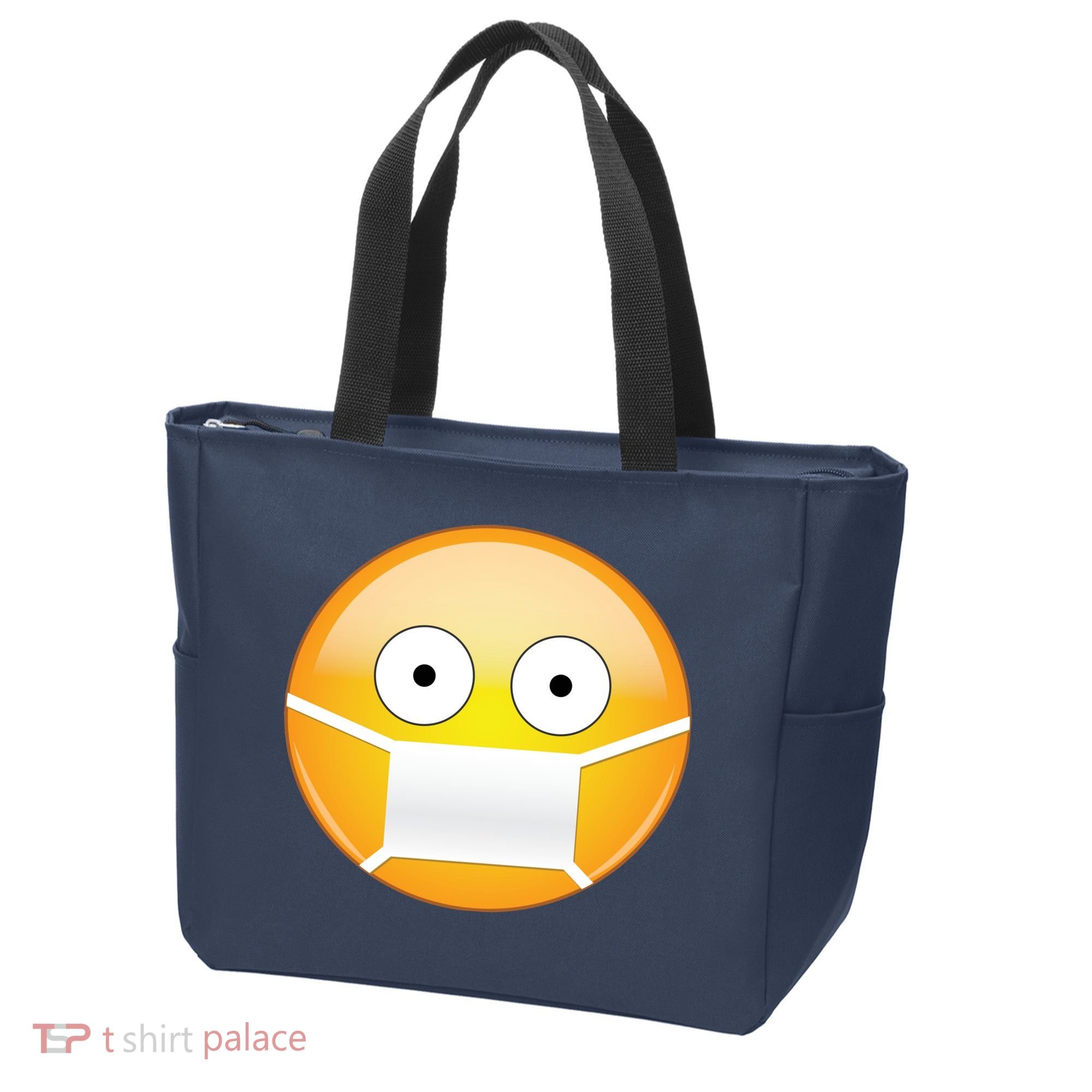 Face Medical Mask Emoji Tote Bag
