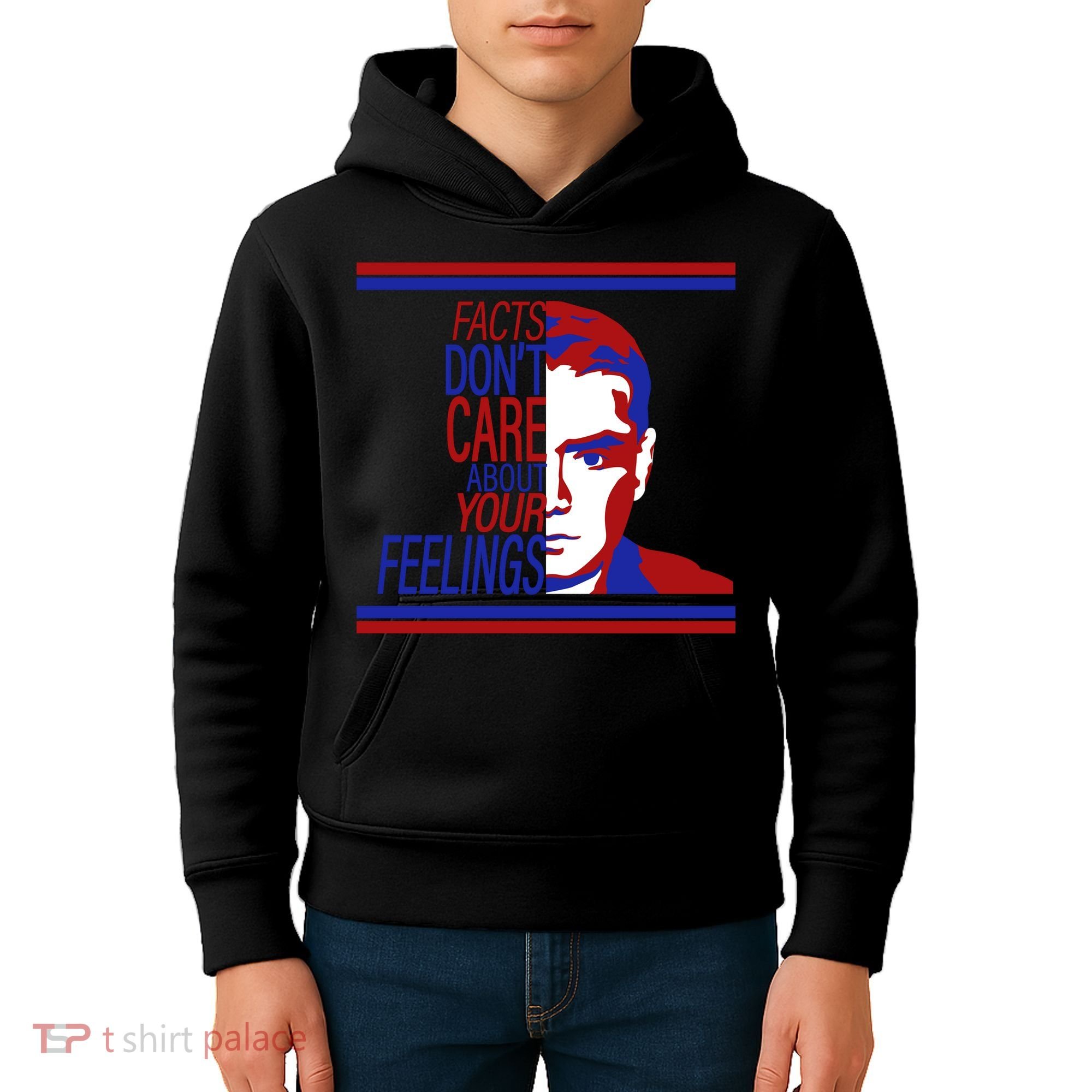 Face The Facts Kids Hoodie