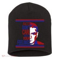 Face The Facts Short Acrylic Beanie thumb 0