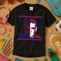 Face The Facts Kids T-Shirt thumb 3