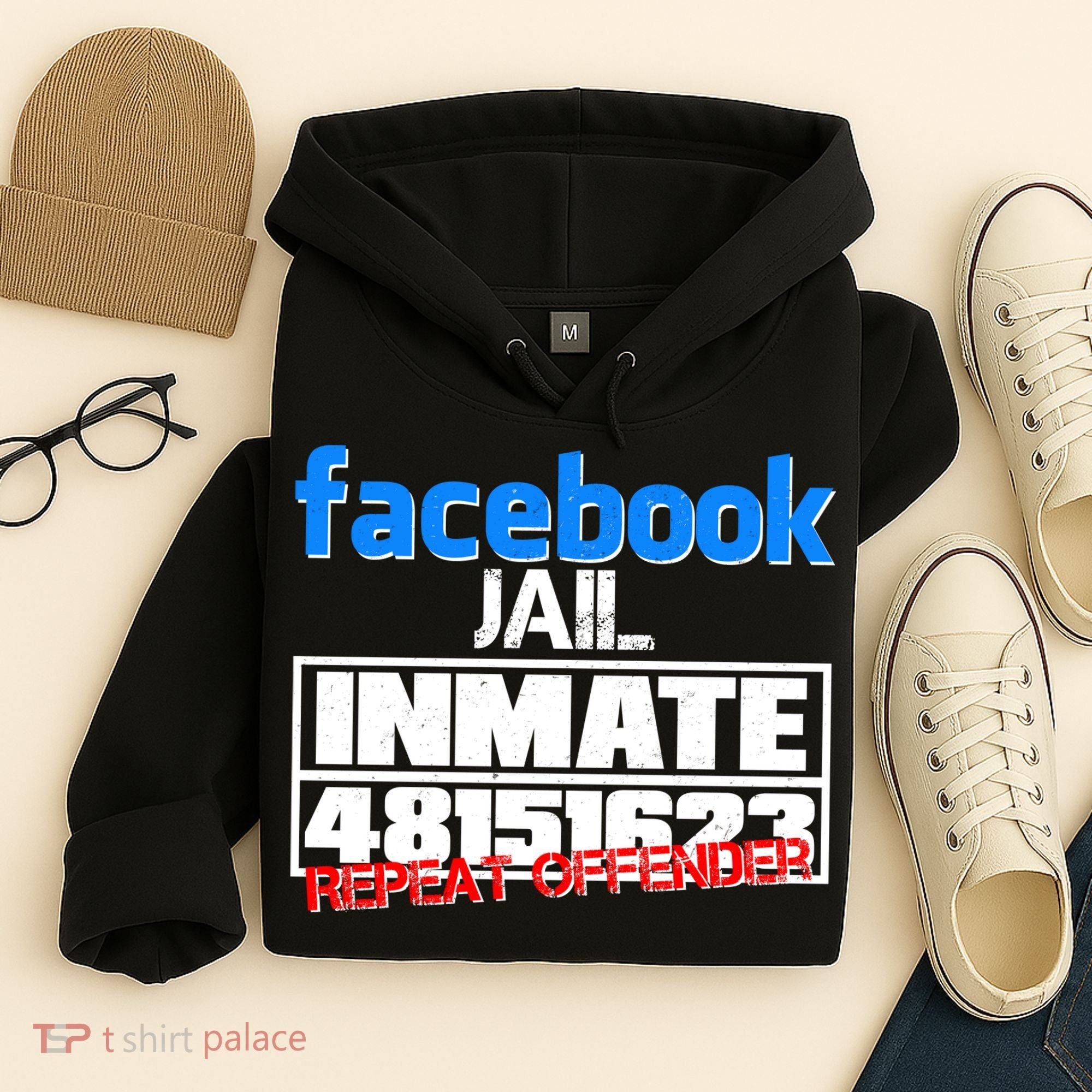 Facebook Jail Repeat Offender Hoodie