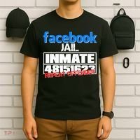 Facebook Jail Repeat Offender T-Shirt thumb 6