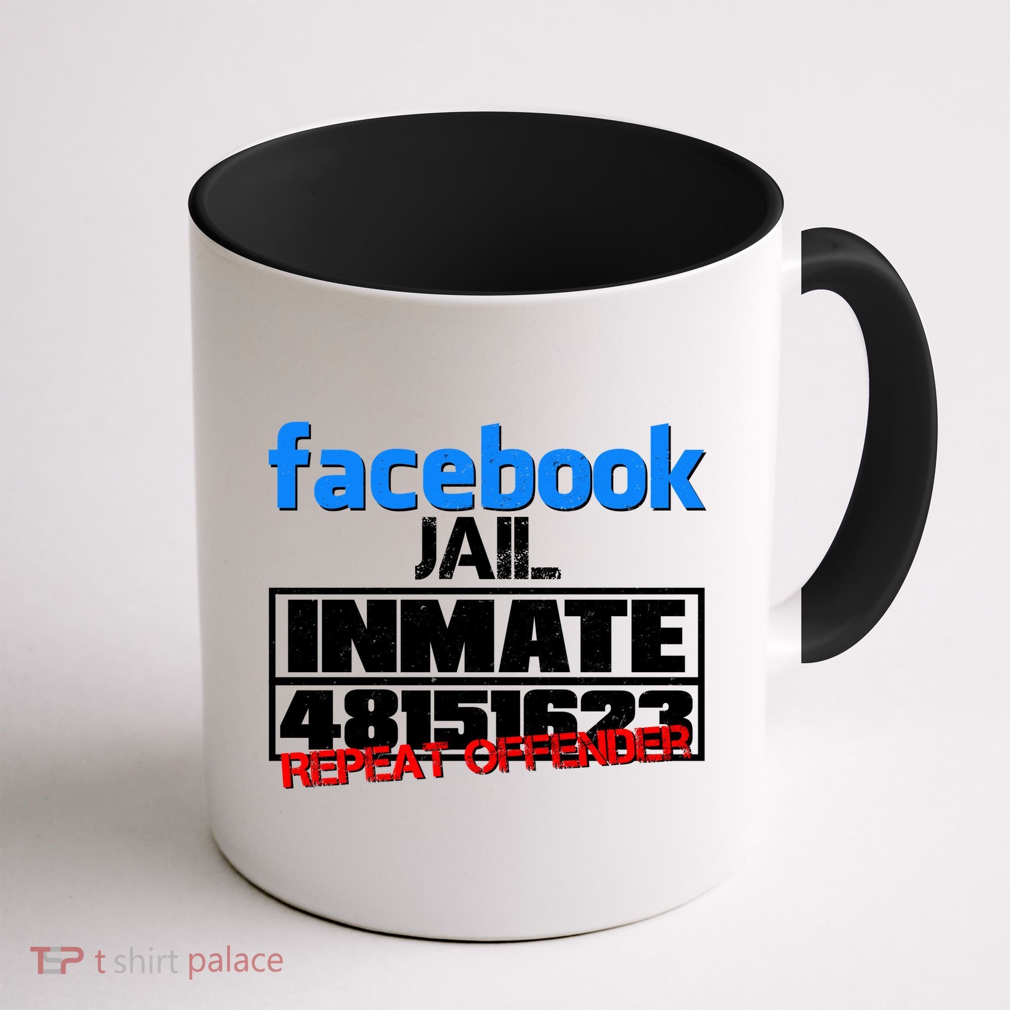 Facebook Jail Repeat Offender Coffee Mug