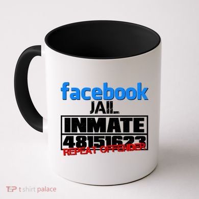 Facebook Jail Repeat Offender Coffee Mug