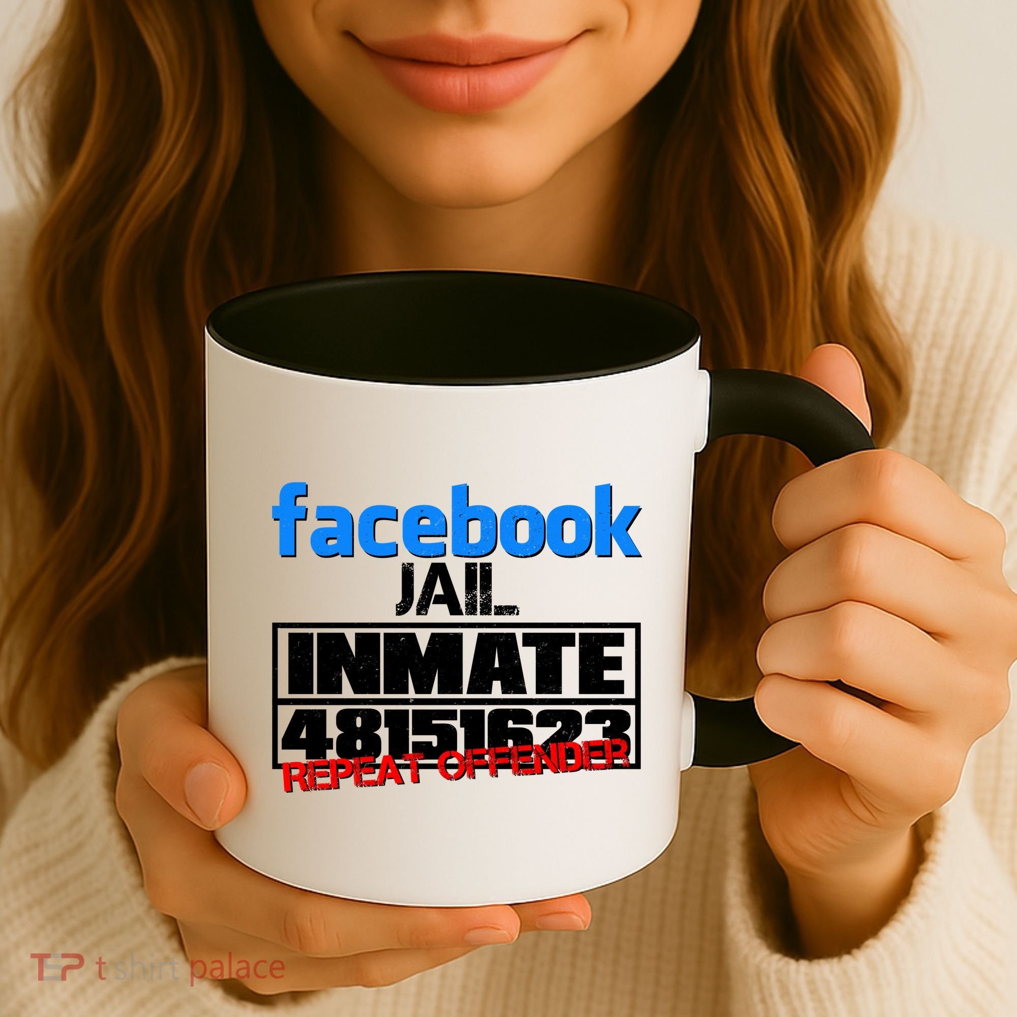 Facebook Jail Repeat Offender Coffee Mug