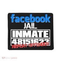 Facebook Jail Repeat Offender Mousepad thumb 0