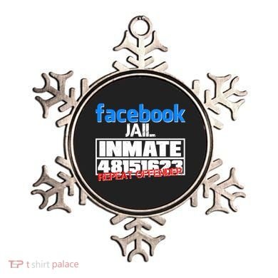 Facebook Jail Repeat Offender Ornament