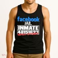 Facebook Jail Repeat Offender Tank Top thumb 3