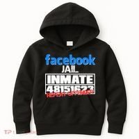 Facebook Jail Repeat Offender Kids Hoodie thumb 0