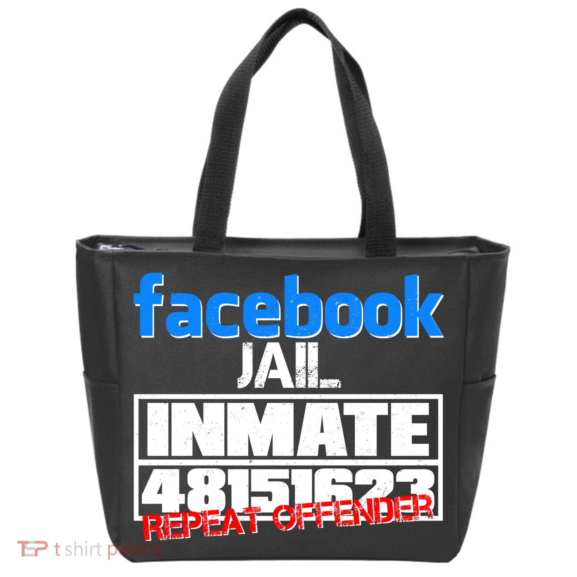 Facebook Jail Repeat Offender Tote Bag