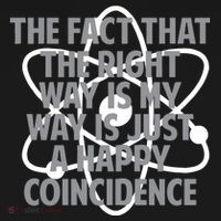 Fact That I'm Right Happy Coincidence Backpack thumb 2