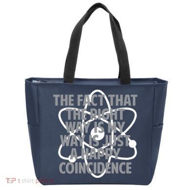 Fact That I'm Right Happy Coincidence Tote Bag