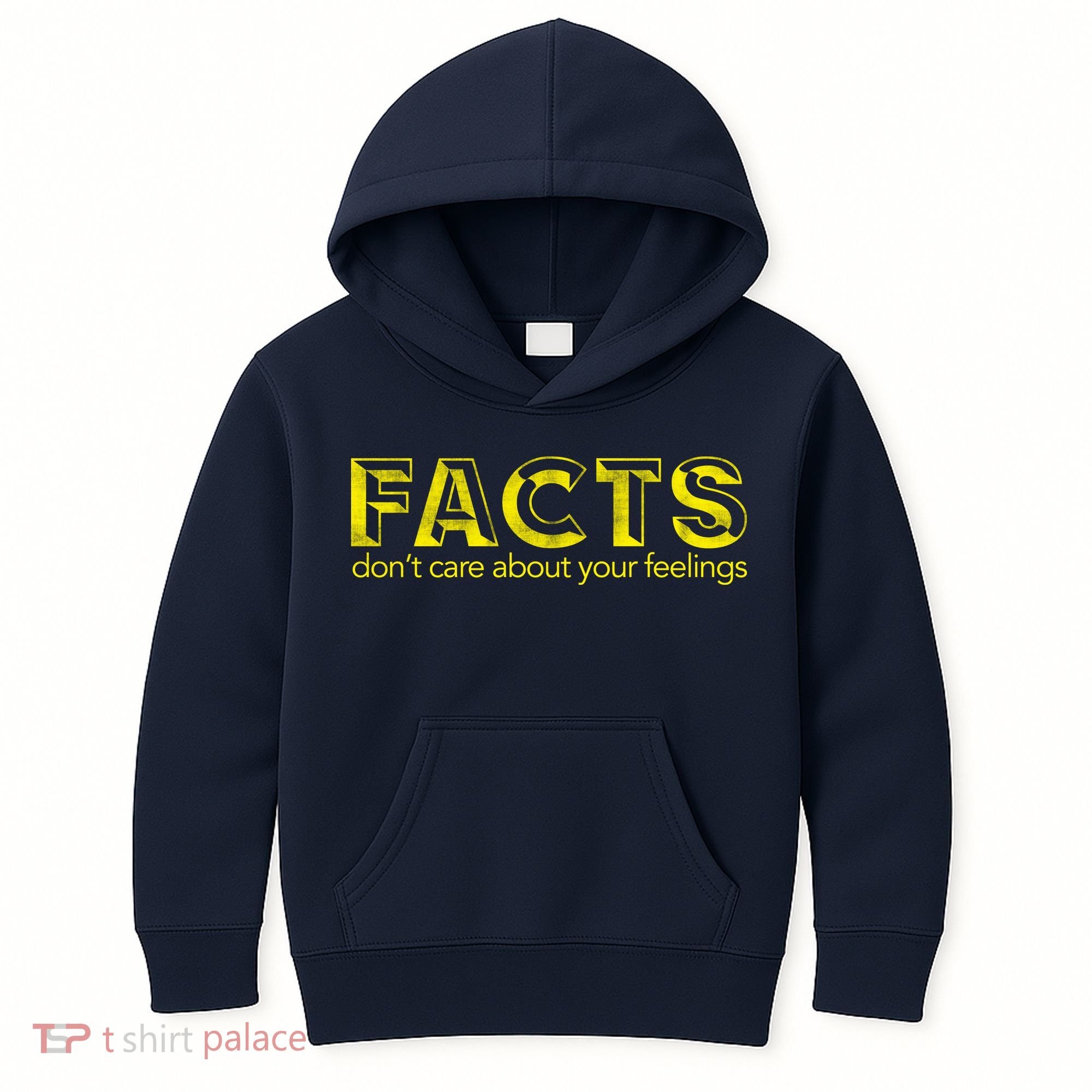 Facts Don't Care About Your Feelings Kids Hoodie