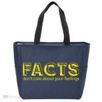 Facts Don't Care About Your Feelings Tote Bag thumb 0