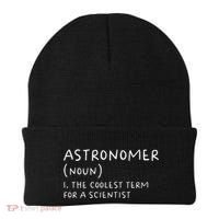 Funny Astronomer Definition Astronomy Gift science Beanie thumb 0