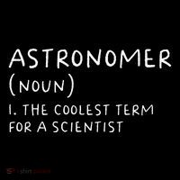 Funny Astronomer Definition Astronomy Gift science Ornament thumb 1