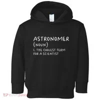 Funny Astronomer Definition Astronomy Gift science Toddler Hoodie thumb 0