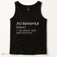 Funny Astronomer Definition Astronomy Gift science Tank Top thumb 2