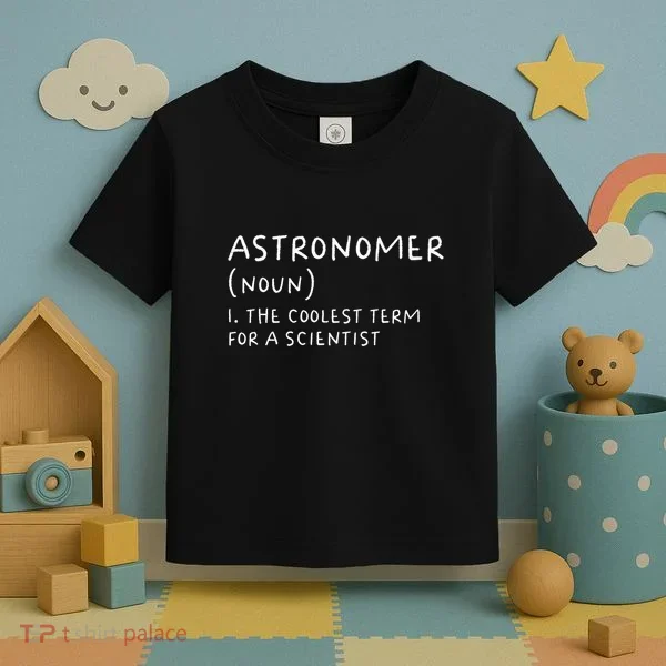 Funny Astronomer Definition Astronomy Gift science Toddler T-Shirt