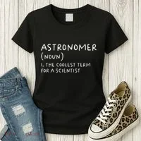 Funny Astronomer Definition Astronomy Gift science Women's T-Shirt thumb 3