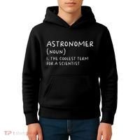 Funny Astronomer Definition Astronomy Gift science Kids Hoodie thumb 4