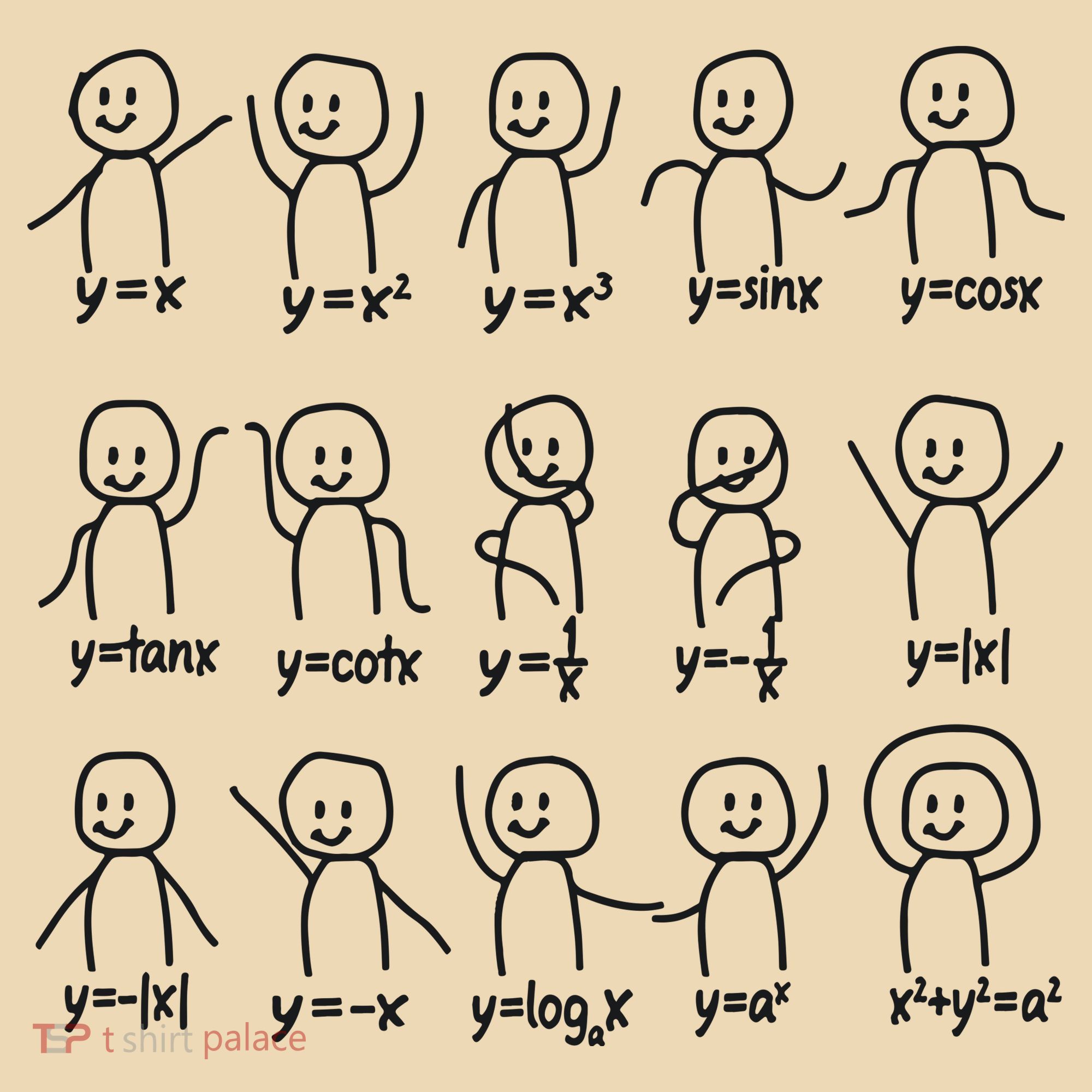 Funny Algebra Dance Graph Figures Math Equation Tote Bag
