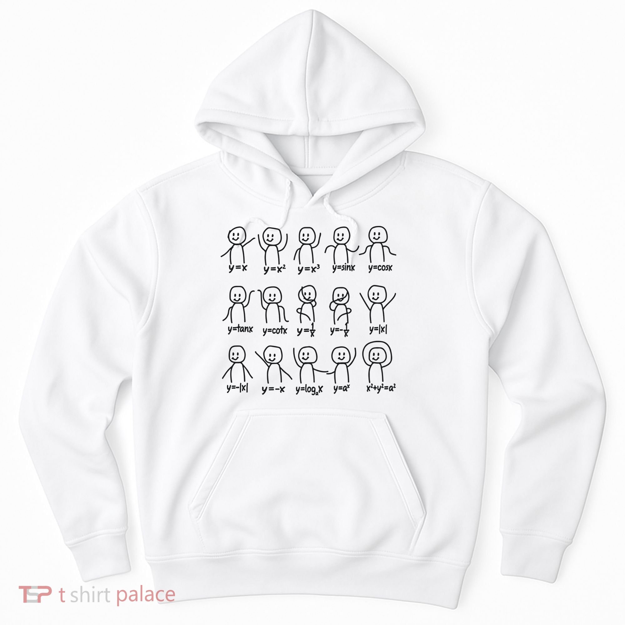Funny Algebra Dance Graph Figures Math Equation Hoodie
