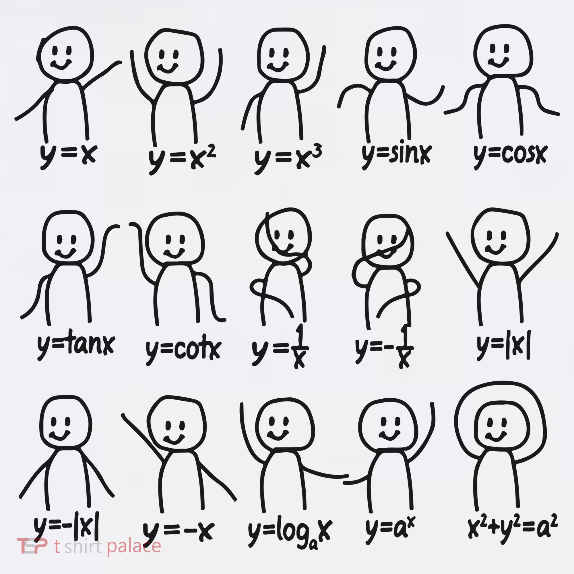 Funny Algebra Dance Graph Figures Math Equation Hoodie