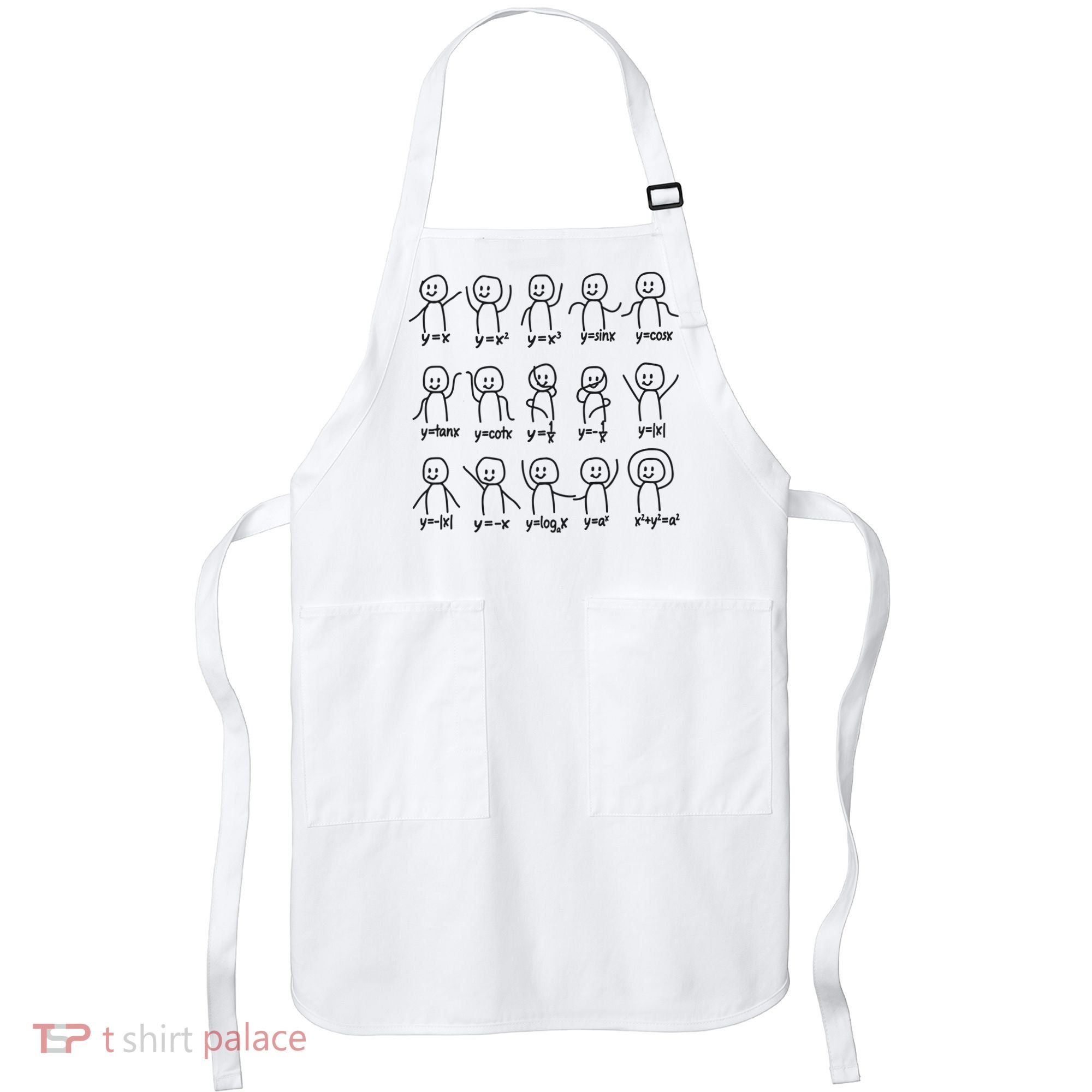 Funny Algebra Dance Graph Figures Math Equation Apron