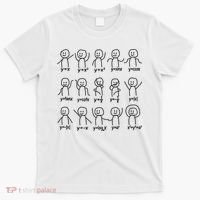 Funny Algebra Dance Graph Figures Math Equation T-Shirt thumb 0