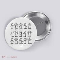 Funny Algebra Dance Graph Figures Math Equation Button thumb 0