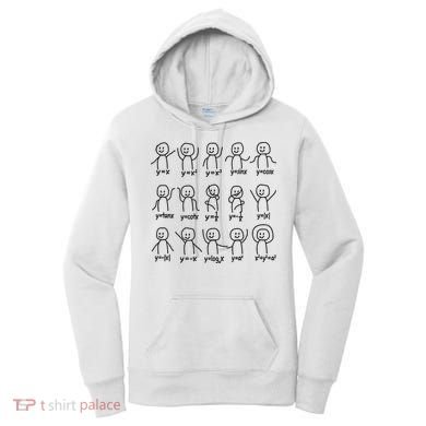 Funny Algebra Dance Graph Figures Math Equation Women's Hoodie