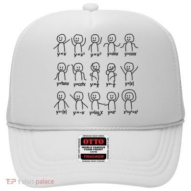 Funny Algebra Dance Graph Figures Math Equation Hat