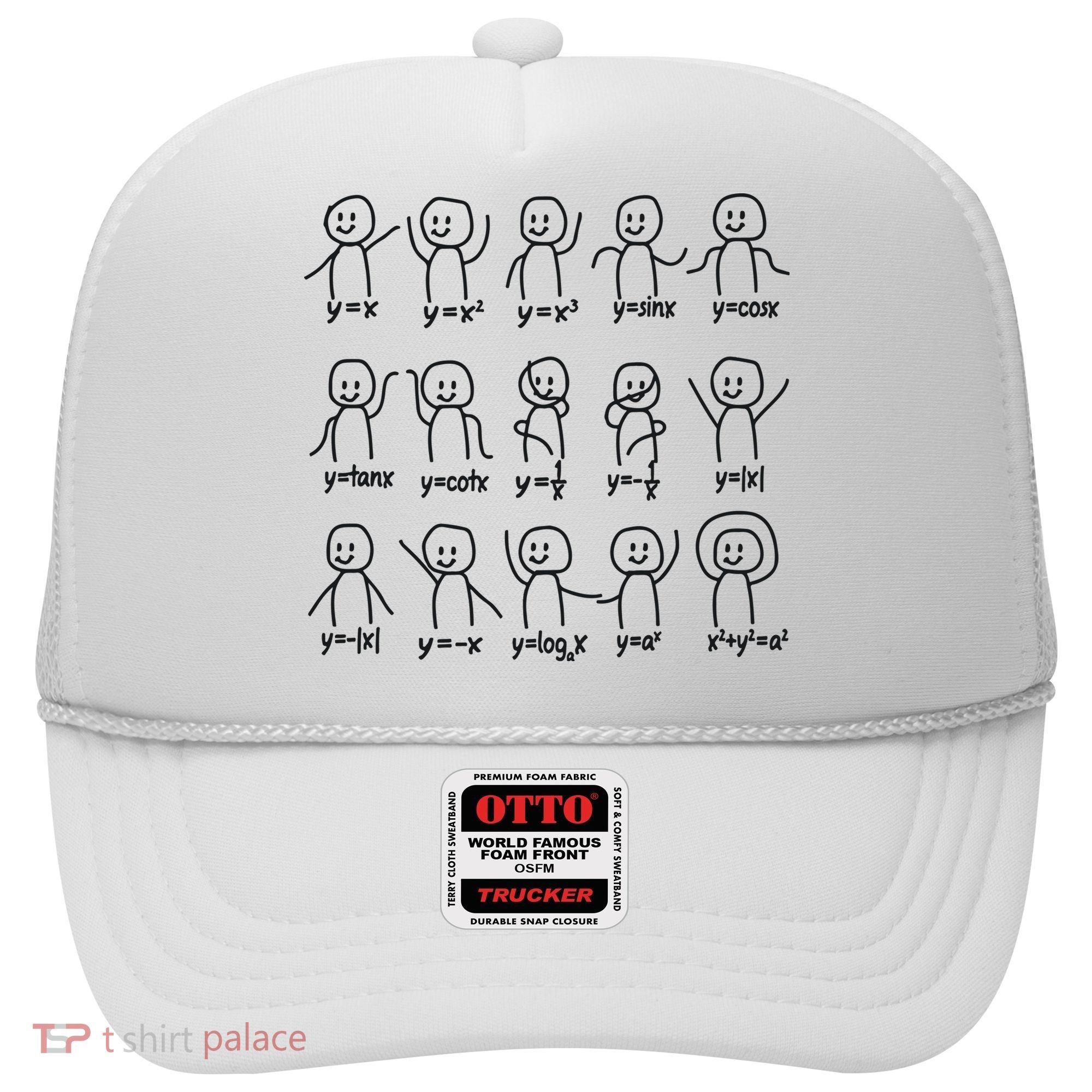 Funny Algebra Dance Graph Figures Math Equation Hat