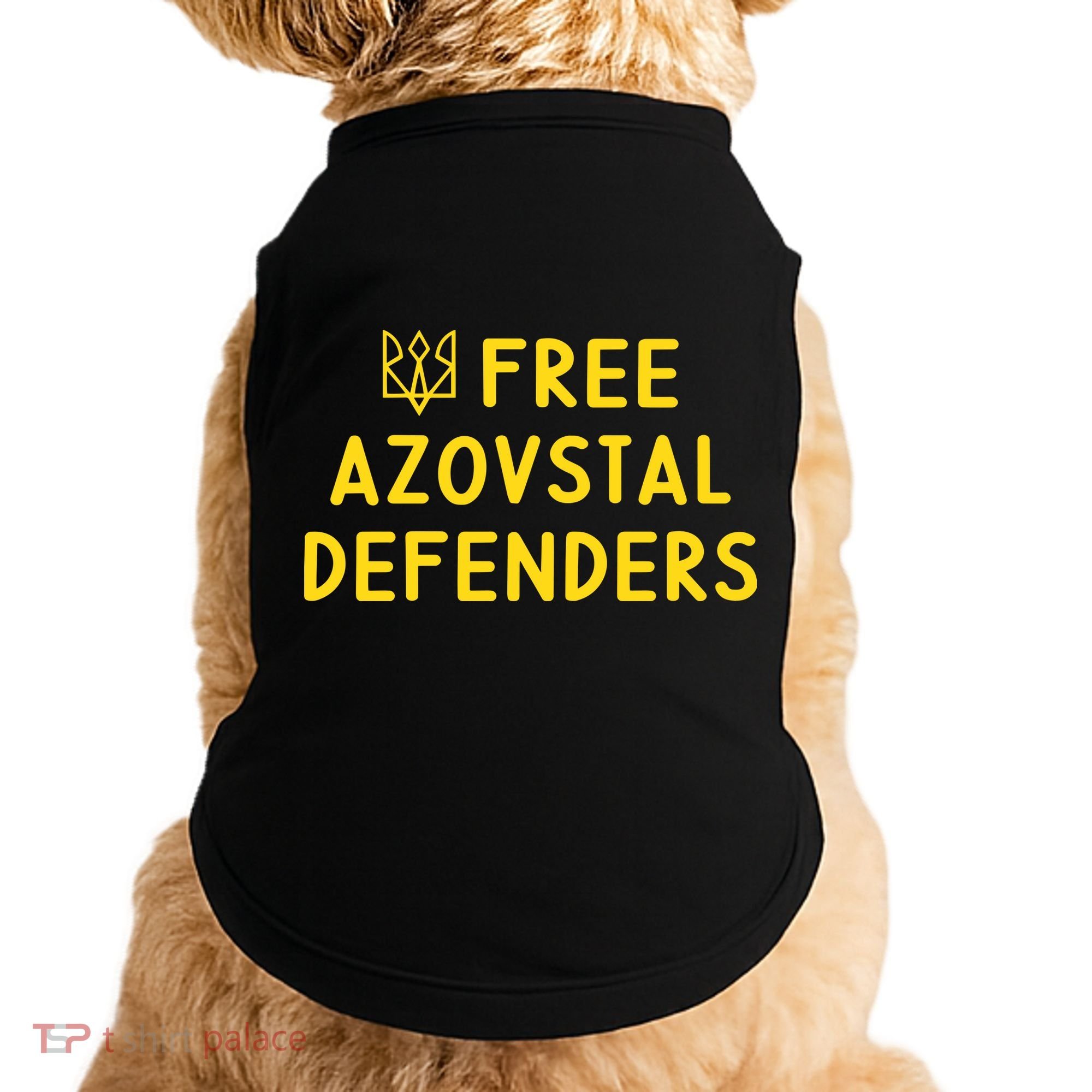 Free Azovstal Defenders Doggie Tank