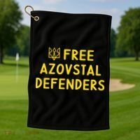 Free Azovstal Defenders Golf Towel thumb 1