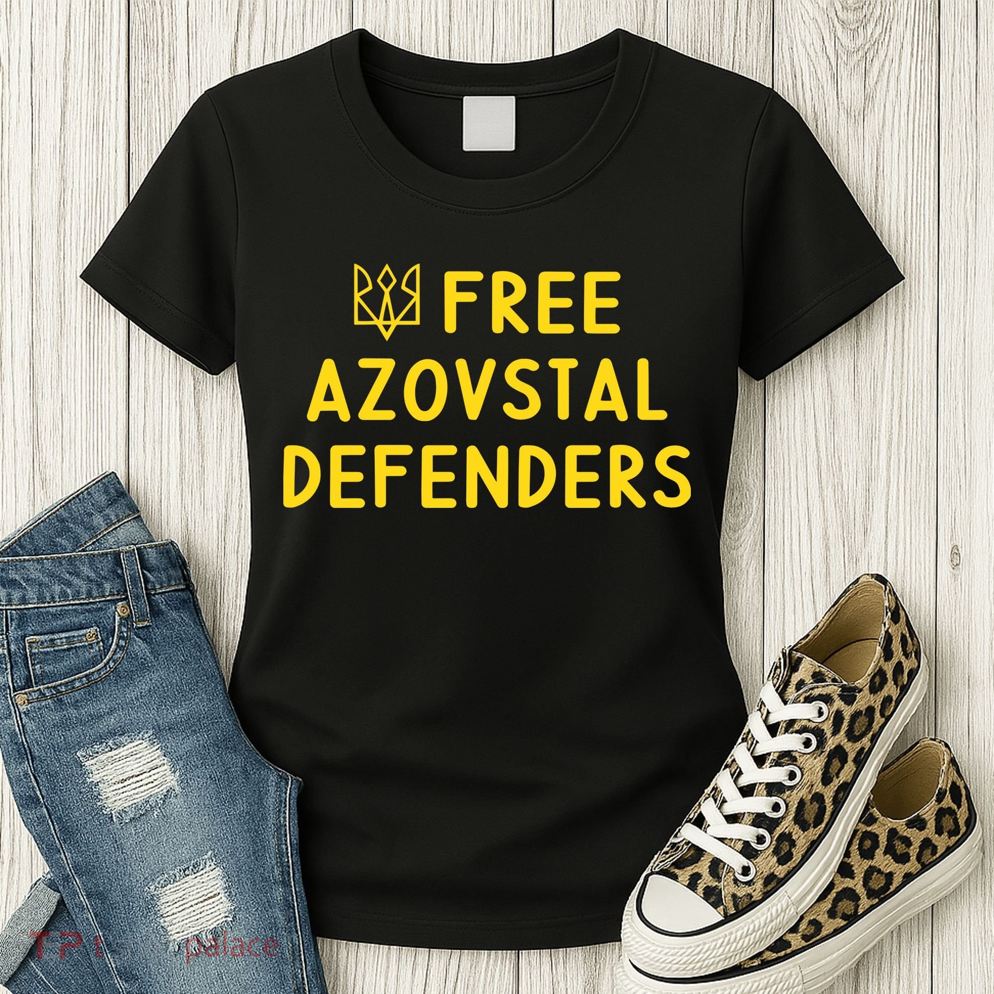Free Azovstal Defenders Women's T-Shirt