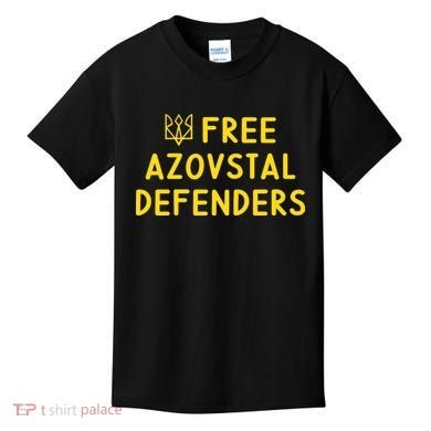 Free Azovstal Defenders Kids T-Shirt