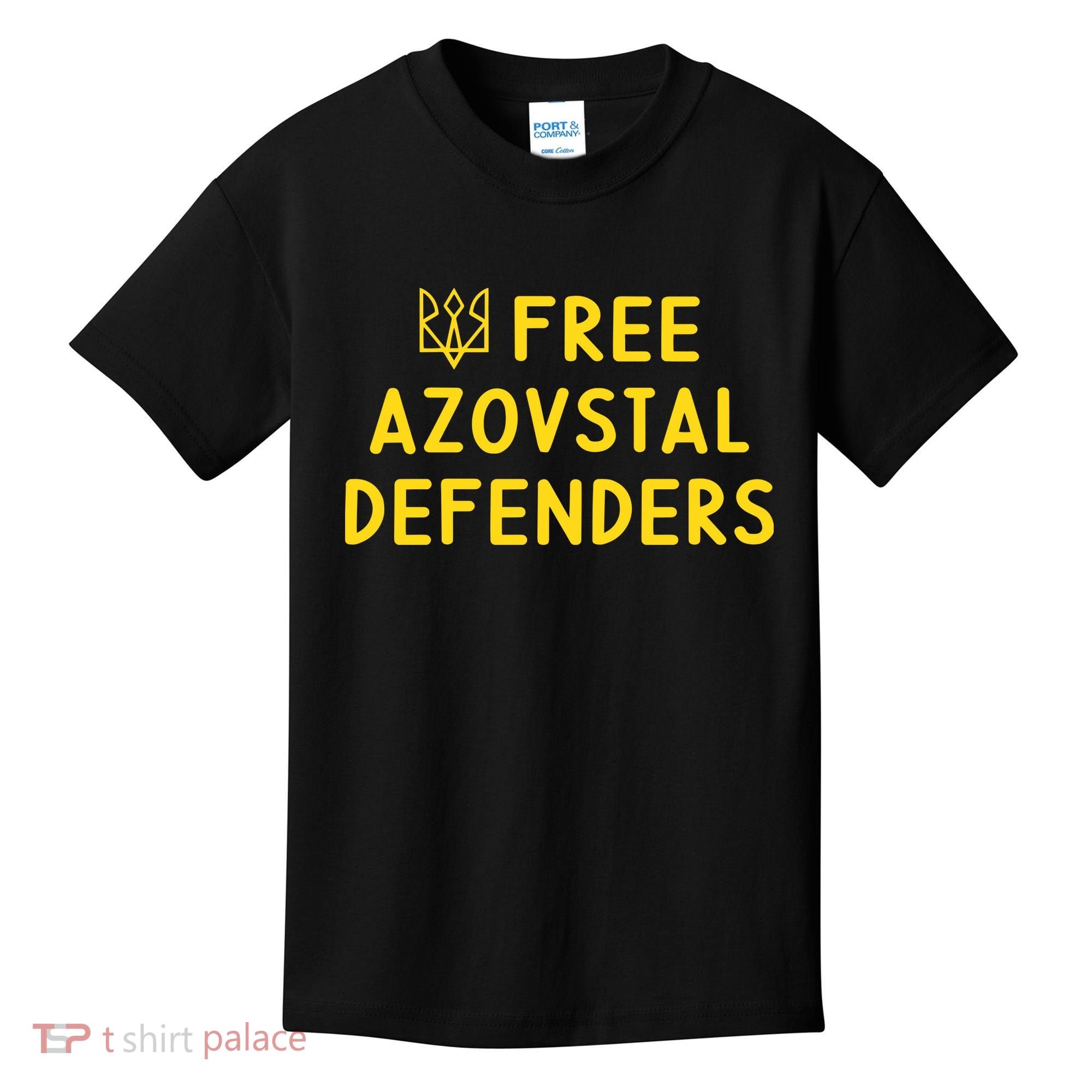 Free Azovstal Defenders Kids T-Shirt