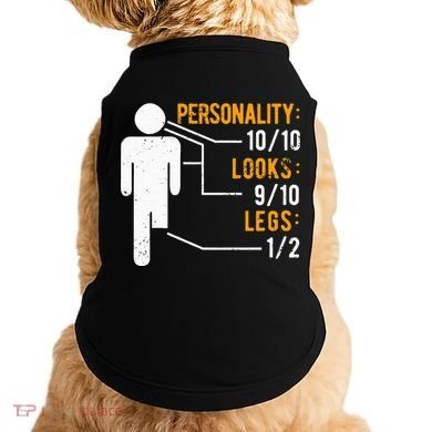 Funny Amputee Design Doggie Tank