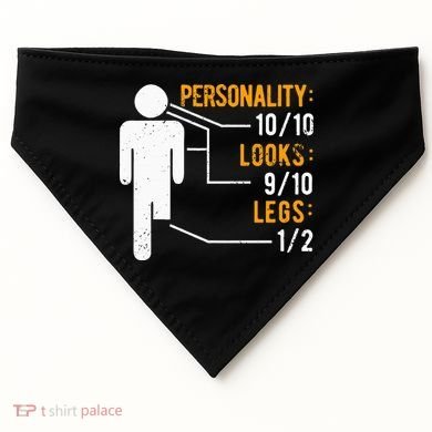 Funny Amputee Design USA-Made Doggie Bandana