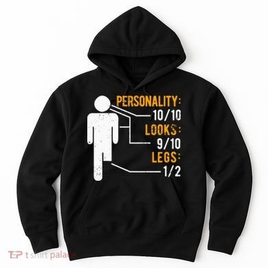 Funny Amputee Design Hoodie