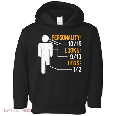 Funny Amputee Design Toddler Hoodie