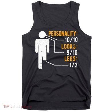Funny Amputee Design Tank Top