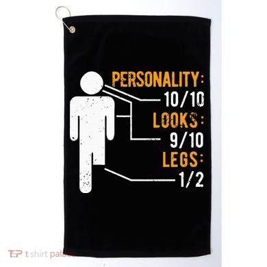 Funny Amputee Design Golf Towel