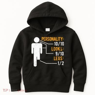 Funny Amputee Design Kids Hoodie